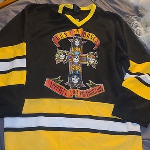Guns N Roses hockey jersey